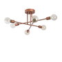 Opviq Flower - 173-AV Lámpara de araña en cobre